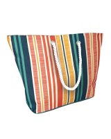 Beamfeature Country Club Textured Stripe Design Beach Insulated Cooler Bag