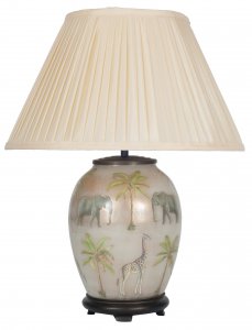 Jenny Worrall Safari Medium Glass Table Lamp