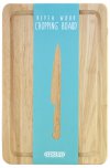 Apollo Housewares Rubberwood Cutting Board 30cm x 20cm