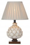 Dar Layer Table Lamp Cream Small with Shade