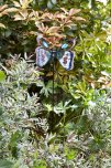 smart garden whimsical butterfly brilliance stake - blue