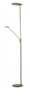 Dar Oundle LED Mother and Child Floor Lamp Bronze
