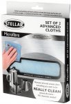 Stellar Kitchen Microfibre Cleaning Cloths (Pack of 2)
