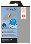 Brabantia B 124x38cm Cotton Cover 2mm Foam Metalised Silver
