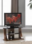 Jual Curved Wood 850mm TV Stand - Walnut