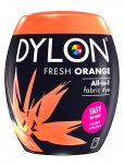 Dylon All-In-1 Fabric Dye Pod for Machine Use - Fresh Orange