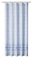 Aqualona Shower Curtain 180 x 180cm - Moasaic Blue