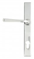 Polished Chrome Avon Slimline Lever Espag. Lock Set