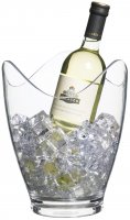 bar craft clear acrylic drinks pail/wine bucket