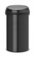 Brabantia 60 Litre Touch Bin in Matt Black