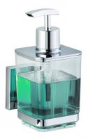 Wenko Vacuum Loc Quadro Liquid Soap Dispenser Holder