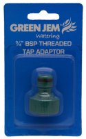 Green Jem 3/4'' BSP Threaded Tap Connector