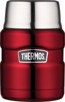 Thermos King Stainless Steel Food Flask Red 470ml