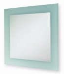 Square frosted edge mirror