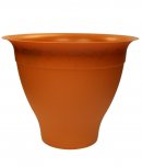 Thumbs Up Greenfields Round Planter 16cm - Terracotta