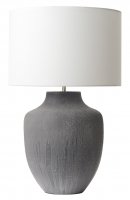 Dar Udine Table Lamp Grey (Base Only)