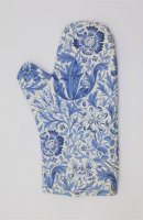 William Morris Blue Compton Single Quilted Oven Glove