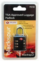 tsa approved luggage padlock