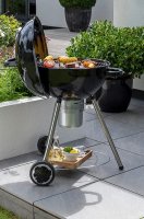 Norfolk Grills Corus Charcoal Wheeled Kettle Grill with Lid