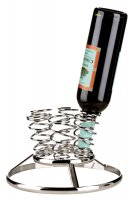 Premier Housewares 6 Bottle Chrome Wire Inverted Wine Rack