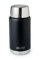 Casa&Casa Zento Torpedo Black Food Flask - 800ml