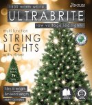 Jingles 1500 UltraBrite Multi-Function LED Lights with Timer - Warm White