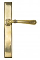 Aged Brass Newbury Slimline Lever Latch Set