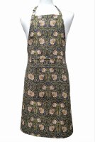 William Morris Charcoal Pimpernel Cotton Halter Apron