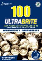 Jingles 100 Ultrabrite Multi-Function LED Lights - Warm White