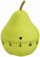 Judge Kitchen Wind-Up 60 Minute Timer - Sour Pear