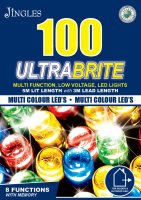 Jingles 100 Ultrabrite Multi-Function LED Lights - Multicoloured