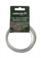Green Jem 10m 1.5mm Galvanised Garden Wire