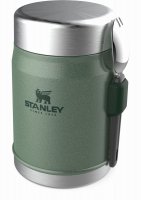Stanley Classic Legendary Food Jar + Spork 0.4lt - Hammertone Green