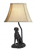 Dar Rover Table Lamp Bronze with Shade
