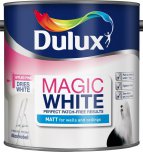 dulux magic white matt pb white 2.5 ltr