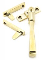 Aged Brass Night-Vent Locking Avon Fastener