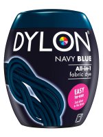 Dylon All-In-1 Fabric Dye Pod for Machine Use - Navy Blue