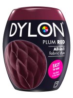 Dylon All-In-1 Fabric Dye Pod for Machine Use - Plum Red