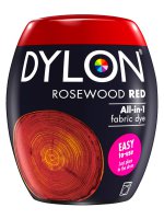 Dylon All-In-1 Fabric Dye Pod for Machine Use - Rosewood Red