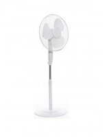 Daewoo 16" White Pedestal Fan