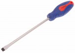 Faithfull Slotted Flared Soft Grip Screwdriver 200mm x 10mm