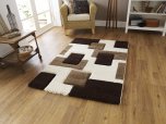 Think Rugs Fashion 7646 Ivory/Brown - Various Sizes