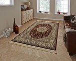 Think Rugs Regal 0227A Red - Various Sizes