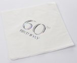 NJ Products Birthday Napkins 33cm (Pack of 15) - 60th