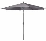 pacific lifestyle riva 3 metre round parasol in grey