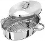 Judge High Oval Roaster with Thermic Base 35 x 25cm