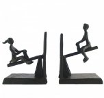 Elur Iron Book Ends See Saw 14cm