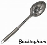 Buckingham Stainless Steel Slotted Spoon