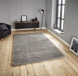 Think Rugs Loft 01810A Silver - Various Sizes