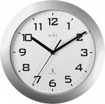 Acctim Peron Radio Controlled Wall Clock - Silver